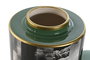 DKD Home Decor Tibor Porcelana Verde Negro 20.5 x 27 x 20.5 cm