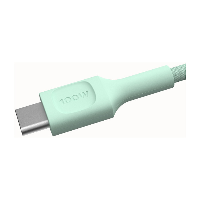 Green Cell Cable USB-C a USB-C PowerStream 100W 2m Verde