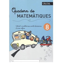 REBOST Cuaderno Matemàtiques Nº 8 (Set de 5)