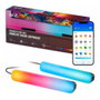 Philips WiZ Pack 2 Barras de Luz Gradient RGBIC 30cm Negro