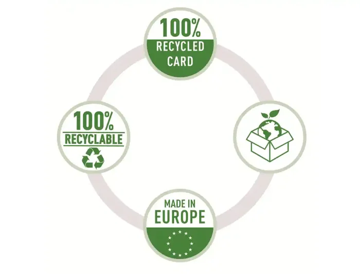 Esselte Caja de almacenaje grande color gris pack de 3 unidades 510x355x305 mm