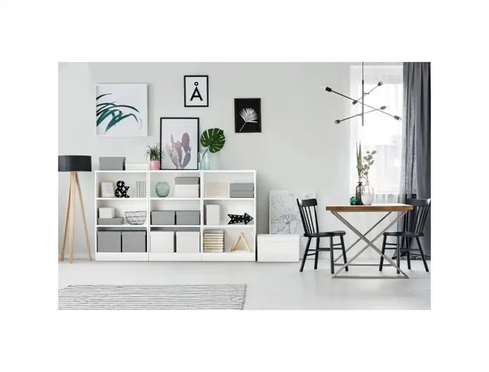 Esselte Caja de almacenaje grande color gris pack de 3 unidades 510x355x305 mm