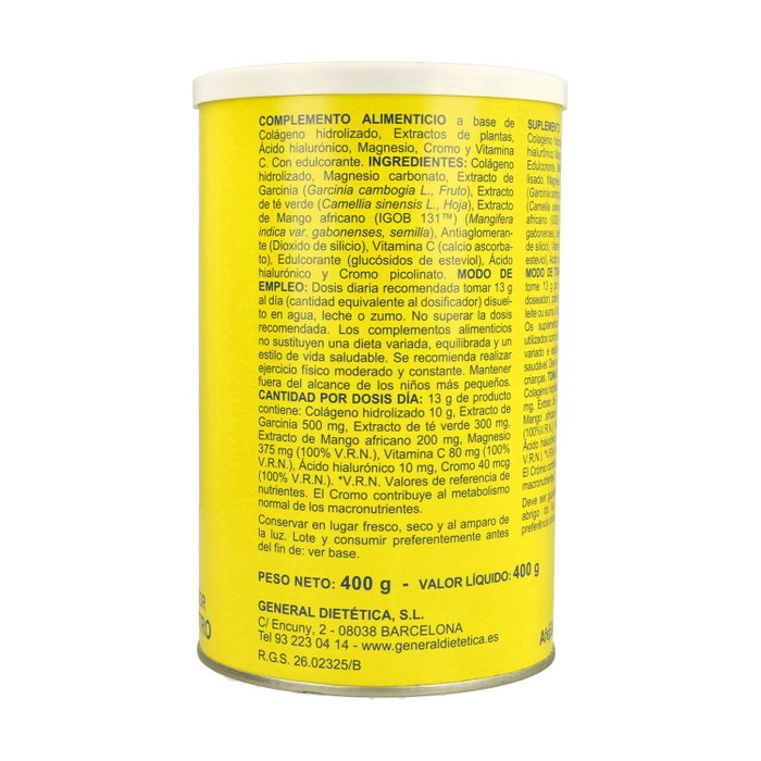 Integralia Colágeno Soluble Plus Slim Sabor Neutro