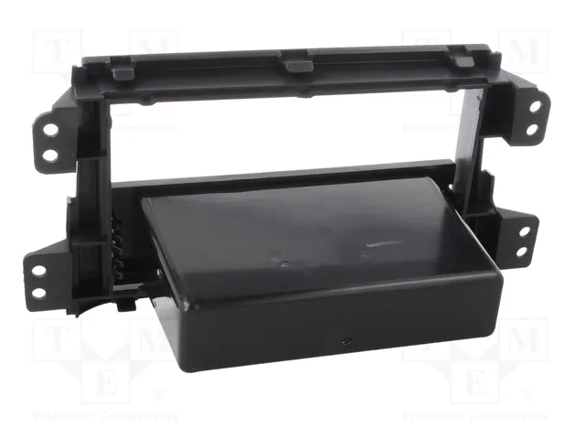 PER.PIC. Bastidor de montaje de radio 2 DIN para Opel y Suzuki, negro