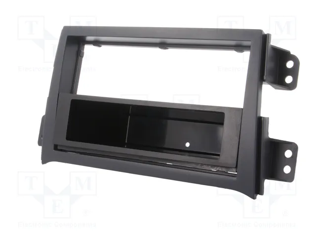 PER.PIC. Bastidor de montaje de radio 2 DIN para Opel y Suzuki, negro