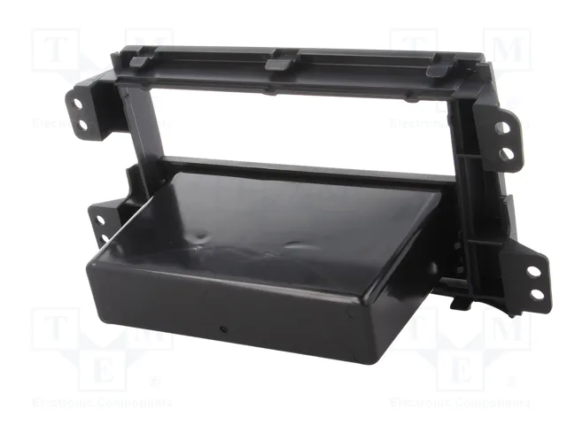 PER.PIC. Bastidor de montaje de radio 2 DIN para Opel y Suzuki, negro
