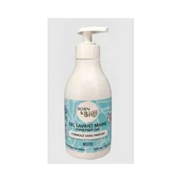 Born To Bio Gel Lavamanos Neutro Sin Fragancia 300 ml, Certificación Bio Cosmos Organic, Jabón Líquido para Manos