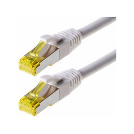 Helos Cable de parcheo Cat.6a GHMT AWG 26/7, 0,25 m, blanco