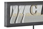 DKD Home Decor Perchero de Pared Estilo Shabby Verde Marron MDF Metal 45x4x17 cm (2 Unidades)