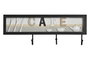 DKD Home Decor Perchero de Pared Estilo Shabby Verde Marron MDF Metal 45x4x17 cm (2 Unidades)