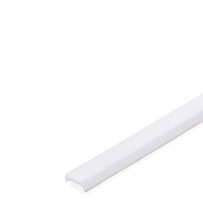 Greenice Perfil de Aluminio para Tira LED con Difusor Opal 1M WR-1409 x 1M