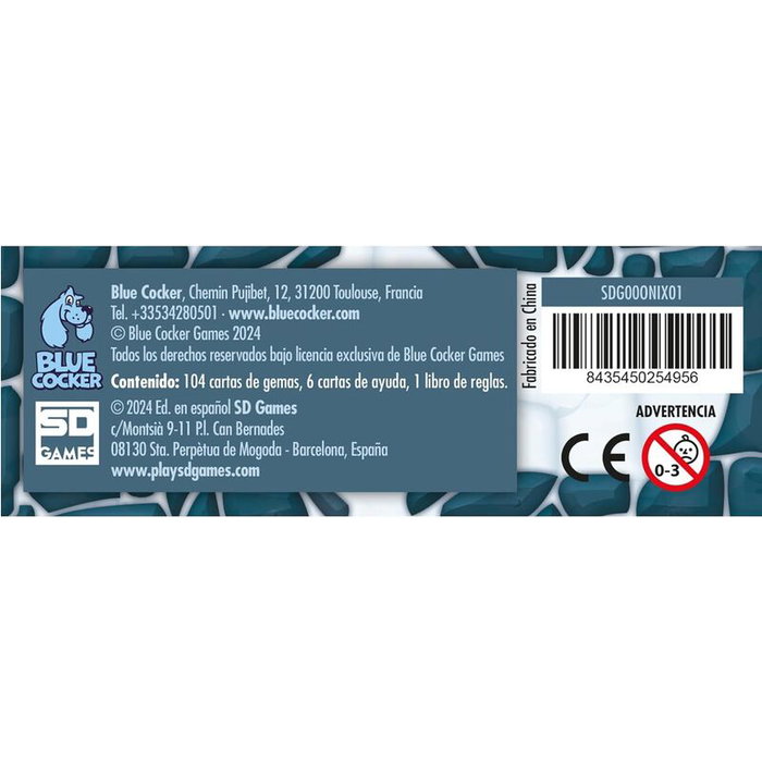 SD GAMES Juego de mesa Onix español, +7 años, 2-6 jugadores, 15 min SD GAMES Juego de mesa Onix español, +7 años, 2-6 jugadores, 15 min