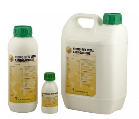 Hidro Rex Vital Aminoácidos, Botella de 1 litro