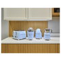 Smeg TSF03PBEU Tostadora 4 Rebanadas Color Azul Pastel Acero Inoxidable 50's Style 2000W