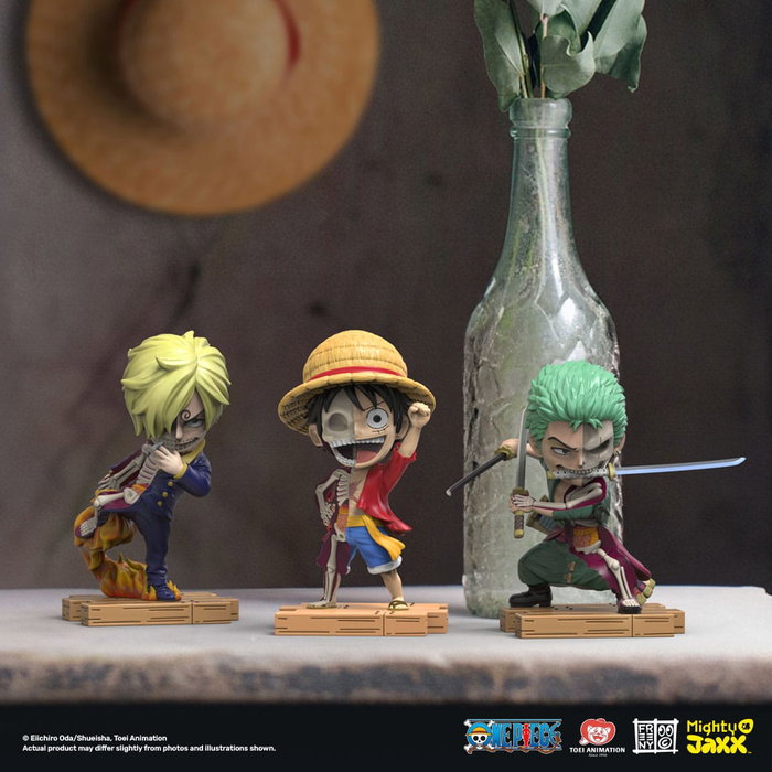 One Piece Freeny's Hidden Dissectables Vinyl Figure Luffy, Zoro and Sanji 10 cm One Piece Freeny's Hidden Dissectables Vinyl Figure Luffy, Zoro and Sanji 10 cm