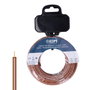 Edm Carrete de cablecillo H07Z1-K 6,0 mm² marrón, 5 m
