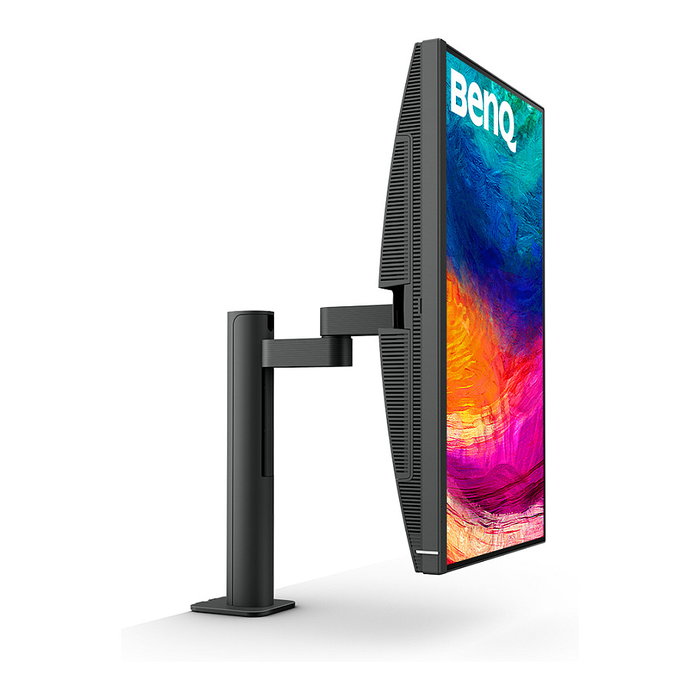 BenQ PD2705UA Monitor 27" 4K Ultra HD (3840x2160) IPS, HDR10, 99% sRGB, USB-C 65W, DP/HDMI, Altavoces, Soporte Ergonómico Ajustable, Negro