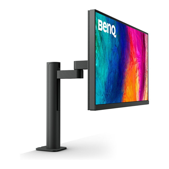 BenQ PD2705UA Monitor 27" 4K Ultra HD (3840x2160) IPS, HDR10, 99% sRGB, USB-C 65W, DP/HDMI, Altavoces, Soporte Ergonómico Ajustable, Negro