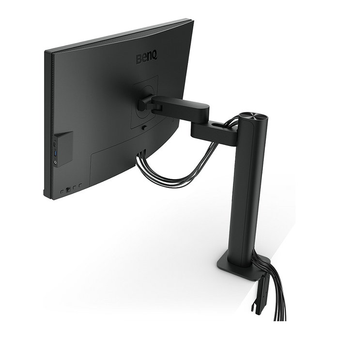 BenQ PD2705UA Monitor 27" 4K Ultra HD (3840x2160) IPS, HDR10, 99% sRGB, USB-C 65W, DP/HDMI, Altavoces, Soporte Ergonómico Ajustable, Negro