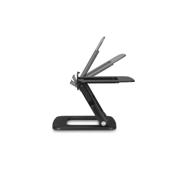 Kensington K50427WW Soporte Elevador Ergonómico SmartFit para Portátil, Ajuste Altura y Ángulo, Recomendado IGR, Compatible 13" a 16" hasta 3 kg, Negro
