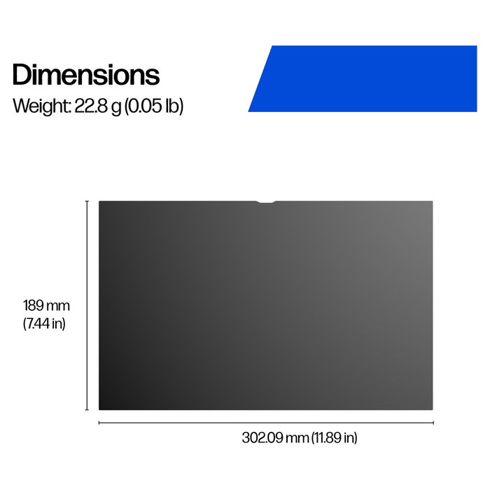 HP Filtro de privacidad para portátil de 35.6 cm (14 pulg) HP Filtro de privacidad para portátil de 35.6 cm (14 pulg)