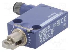 TELEMECANIQUE SENSORS XCMD2102M12 Interruptor de fin de carrera con roldana metálica Ø11,6mm SPDT