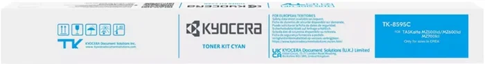 Kyocera TK-8595C Cian, Cartucho de Tóner Original con Rendimiento de 24.000 Páginas Kyocera TK-8595C Cian, Cartucho de Tóner Original con Rendimiento de 24.000 Páginas