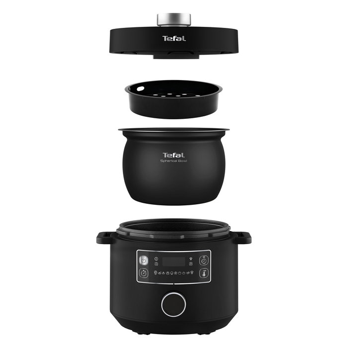 Tefal CY7548 Multikocher Turbo Cuisine 5.0 L Negro