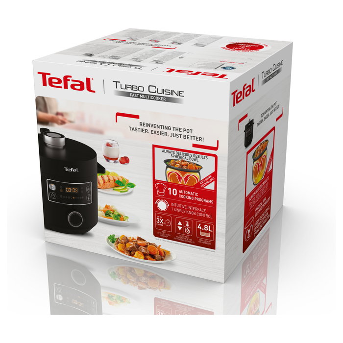 Tefal CY7548 Multikocher Turbo Cuisine 5.0 L Negro