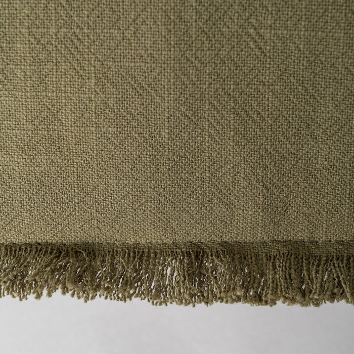 Cojín Verde 70% Algodón / 30% Lino 60 X 60 cm Cojín Verde 70% Algodón / 30% Lino 60 X 60 cm