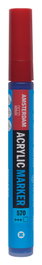 Amsterdam Amsterdam Marker Acrílica 4 mm Azul Ftalo 570