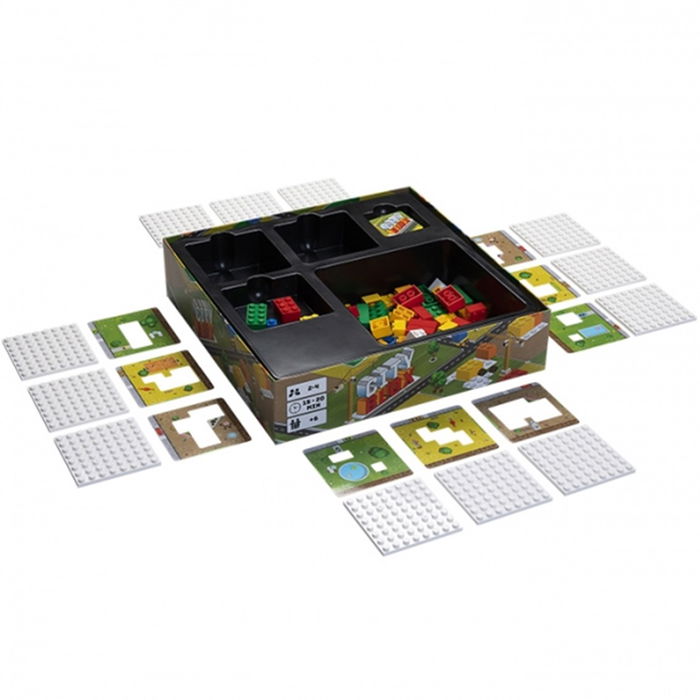 Juego de Mesa City Blox en Español para 2-4 Jugadores, Lógica Espacial y Estrategia Juego de Mesa City Blox en Español para 2-4 Jugadores, Lógica Espacial y Estrategia