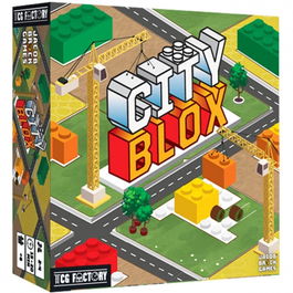 Juego de Mesa City Blox en Español para 2-4 Jugadores, Lógica Espacial y Estrategia