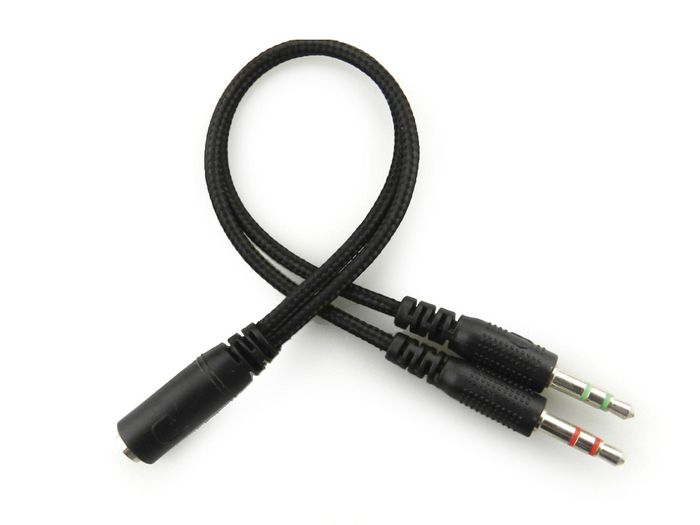 Sandberg MiniJack Headset Saver Auriculares con Micrófono para Smartphone y PC