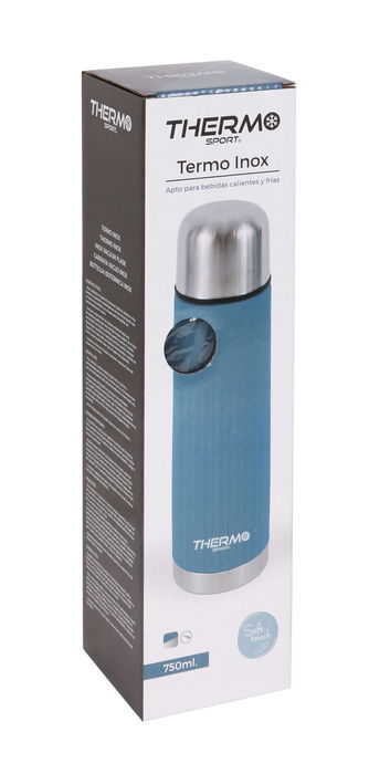 Thermosport Termo Inox 750 ml Soft Touch 2-Surt Therm (6 Unidades)