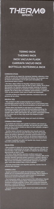 Thermosport Termo Inox 750 ml Soft Touch 2-Surt Therm (6 Unidades)