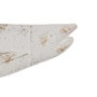 Ixia Figura Pez Blanco Rosado Metal 63 x 8 x 33 cm