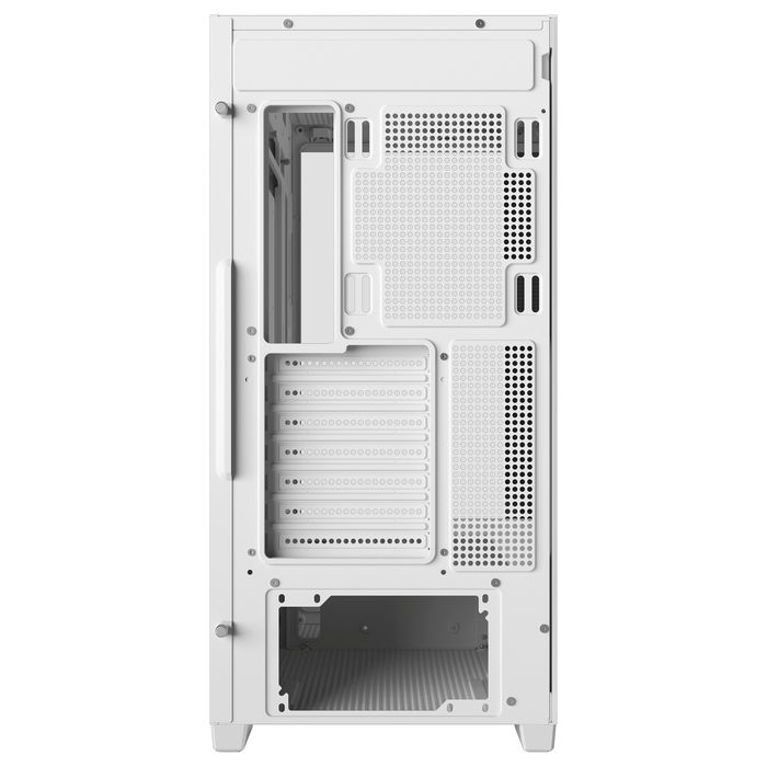 DeepCool CG580 White Caja de PC ATX, ITX, Micro ATX con Ventana Lateral y Panel de Vidrio Templado