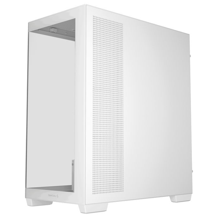 DeepCool CG580 White Caja de PC ATX, ITX, Micro ATX con Ventana Lateral y Panel de Vidrio Templado