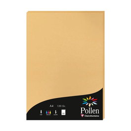 Clairefontaine Papel Pollen A4 120g Caramelo