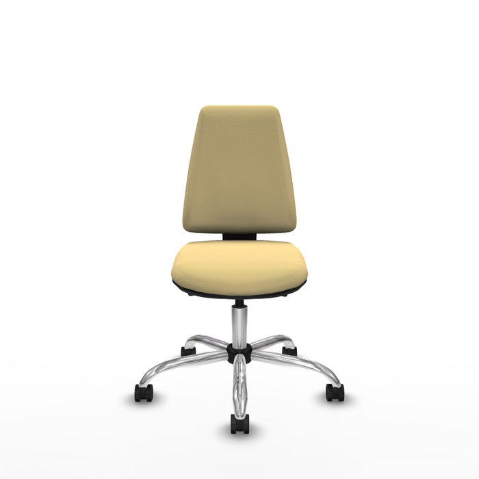 PIQUERAS Y CRESPO Silla de oficina Elche con mecanismo Asincro en Similpiel Crema PIQUERAS Y CRESPO Silla de oficina Elche con mecanismo Asincro en Similpiel Crema