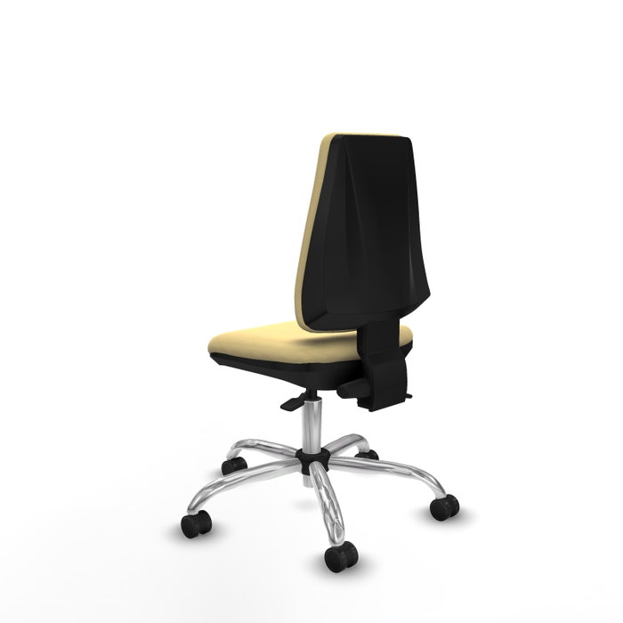 PIQUERAS Y CRESPO Silla de oficina Elche con mecanismo Asincro en Similpiel Crema PIQUERAS Y CRESPO Silla de oficina Elche con mecanismo Asincro en Similpiel Crema