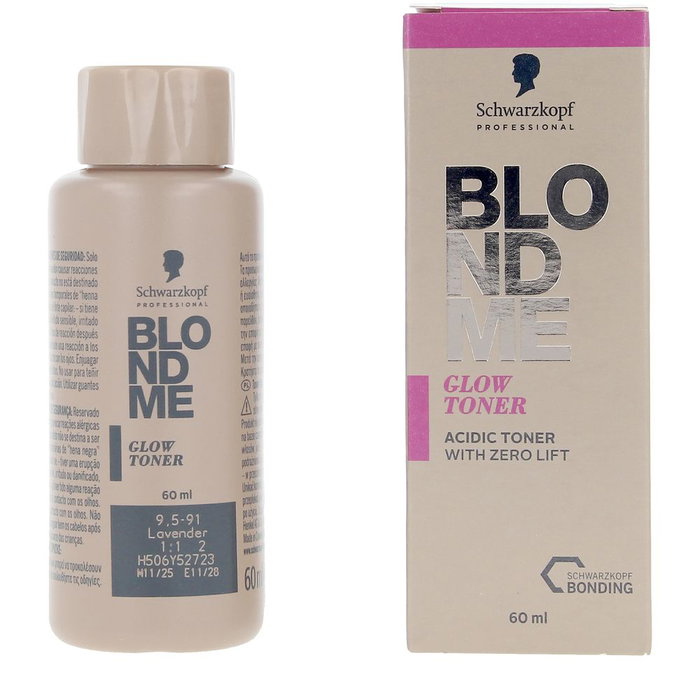 Schwarzkopf BLONDME matizador de brillo Lavanda 9.5-91 Schwarzkopf BLONDME matizador de brillo Lavanda 9.5-91
