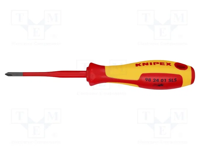 KNIPEX Destornillador aislado slim PlusMinus PH1/SL KNIPEX Destornillador aislado slim PlusMinus PH1/SL