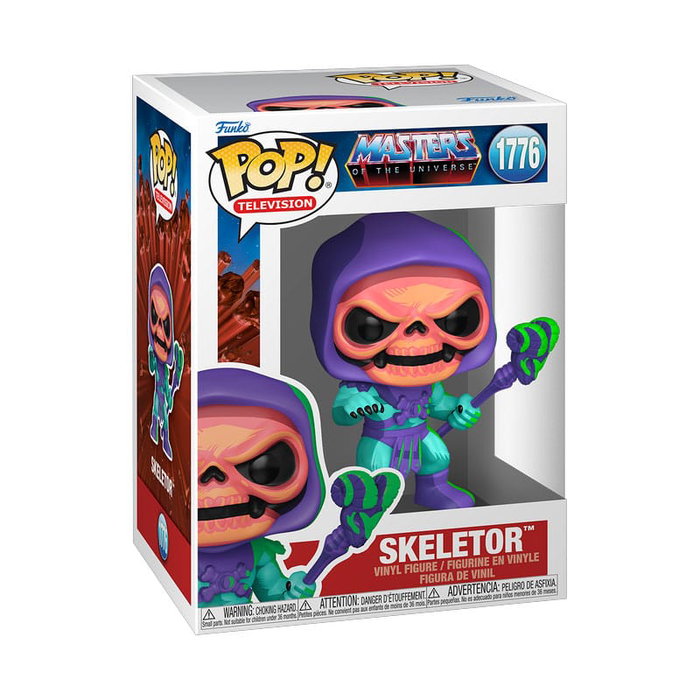 Masters of the Universe POP! Television Vinyl Figura Skeletor (Comic Deco) 9 cm Masters of the Universe POP! Television Vinyl Figura Skeletor (Comic Deco) 9 cm