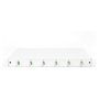 Digitus Caja de empalme de fibra óptica 1U, 6 puertos LC-APC DX OS2, Gris claro