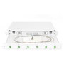 Digitus Caja de empalme de fibra óptica 1U, 6 puertos LC-APC DX OS2, Gris claro