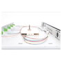 Digitus Caja de empalme de fibra óptica 1U, 6 puertos LC-APC DX OS2, Gris claro