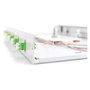 Digitus Caja de empalme de fibra óptica 1U, 6 puertos LC-APC DX OS2, Gris claro