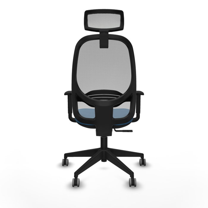 PIQUERAS Y CRESPO Silla de oficina Cilanco con mecanismo Sincro, Azul claro y Gris PIQUERAS Y CRESPO Silla de oficina Cilanco con mecanismo Sincro, Azul claro y Gris
